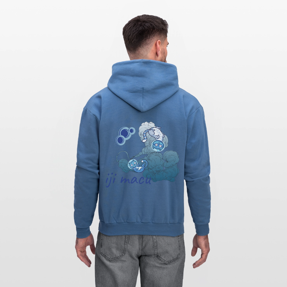 Men's Hoodie - denim blue