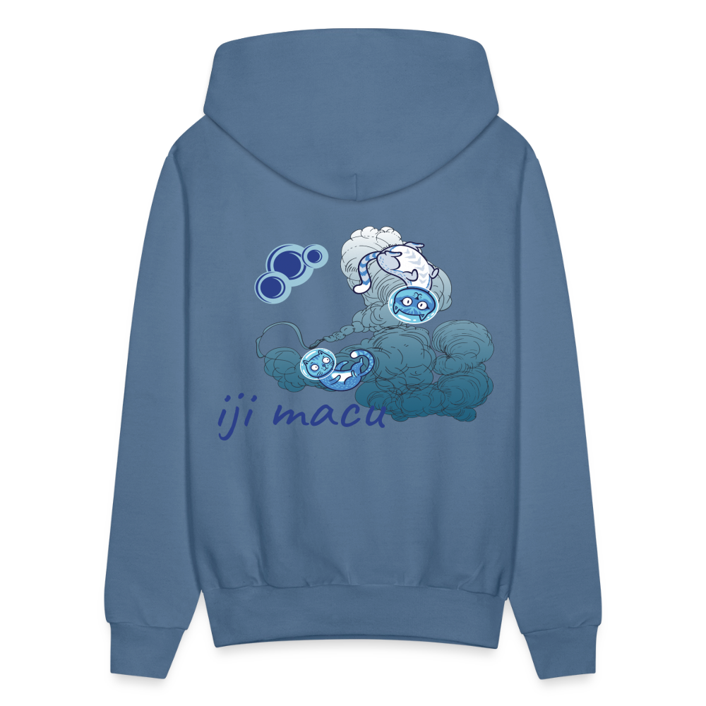 Men's Hoodie - denim blue