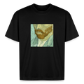 Boxy Fit Unisex T-Shirt - black