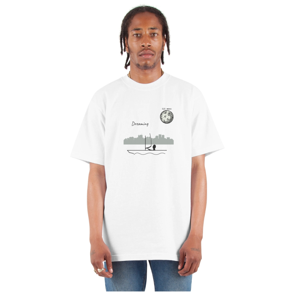 Unisex Oversized Heavyweight T-Shirt - white