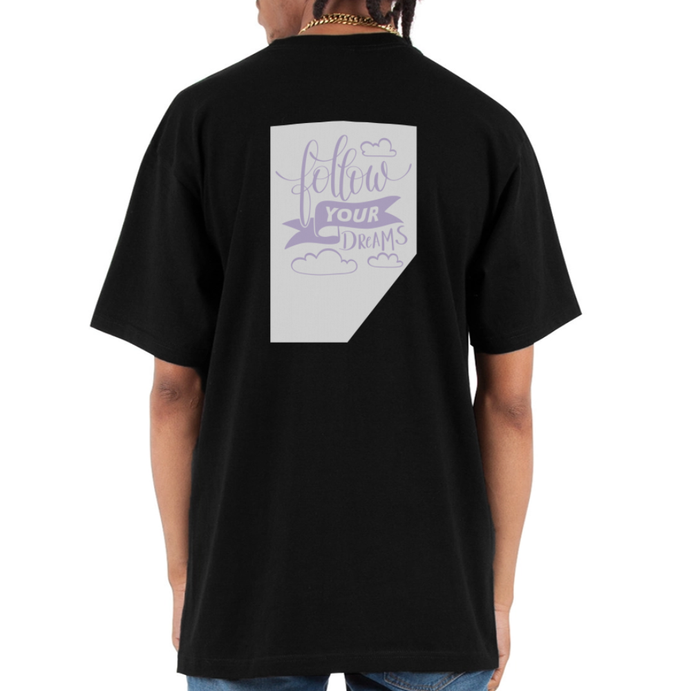 Unisex Oversized Heavyweight T-Shirt - black