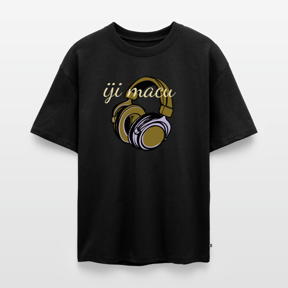 Unisex Oversized Organic T-Shirt - black