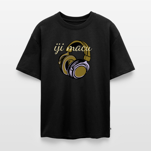 Unisex Oversized Organic T-Shirt - black