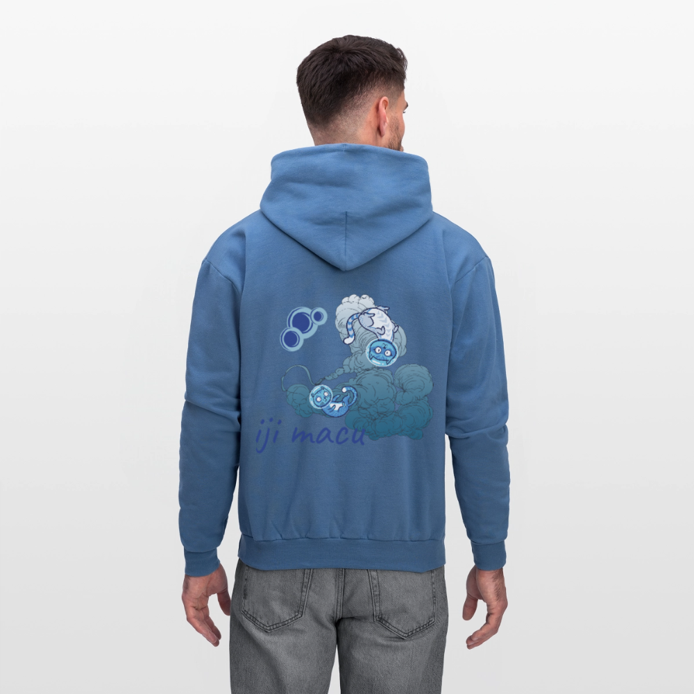 Men's Hoodie - denim blue