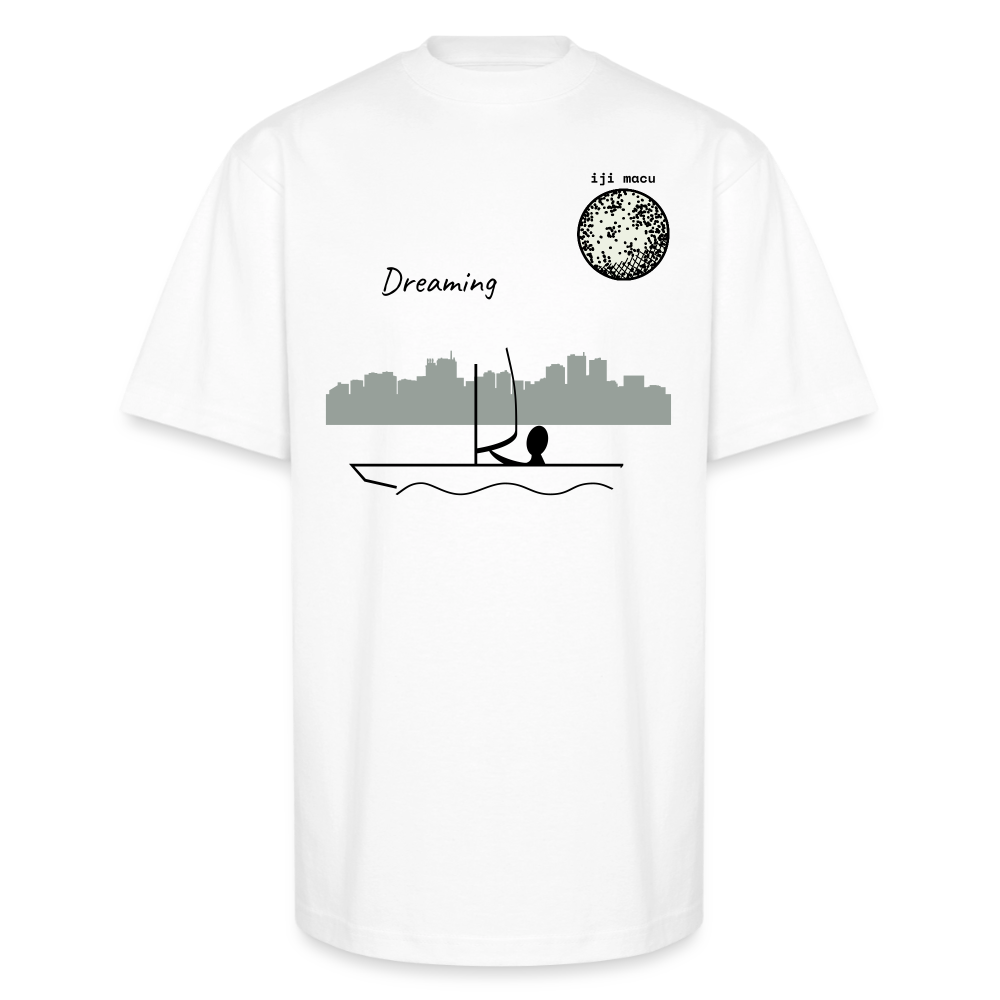 Unisex Oversized Heavyweight T-Shirt - white