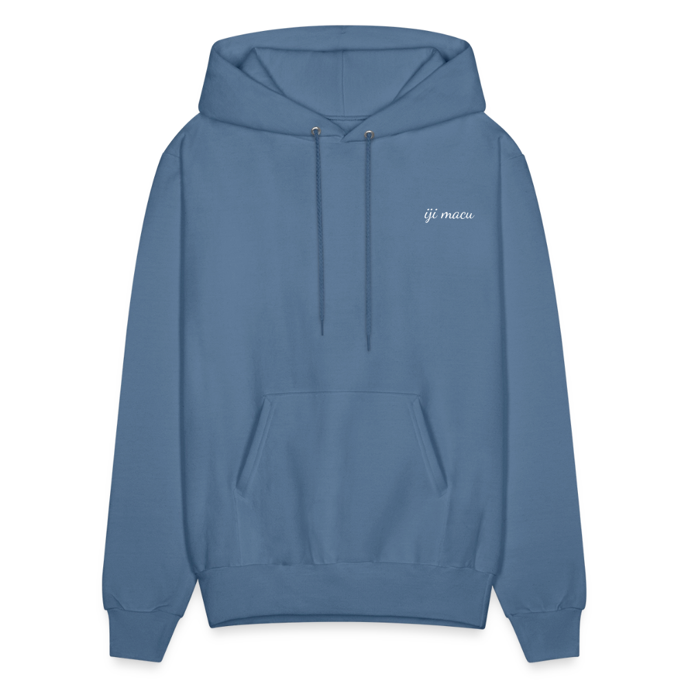 Men's Hoodie - denim blue