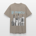 Heavyweight washed T-shirt - khaki