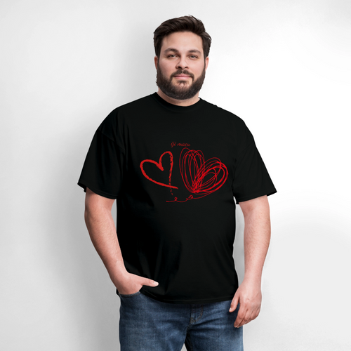 Men's T-Shirt | GILDAN 5000 - black